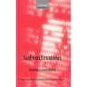 Subordination