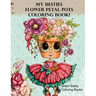 My Besties Flower Petal Pots Coloring Book