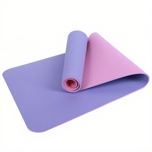 Color Block Yoga Mat by ClaudiaG Collection