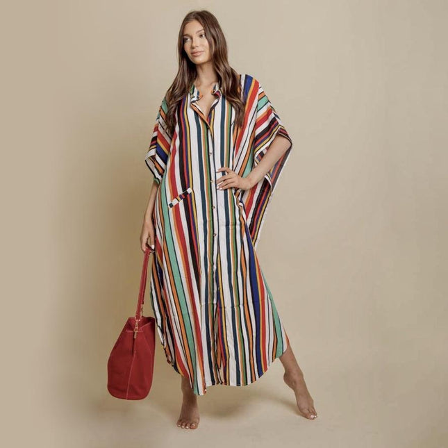 Wide Dress -Stripes by ClaudiaG Collection