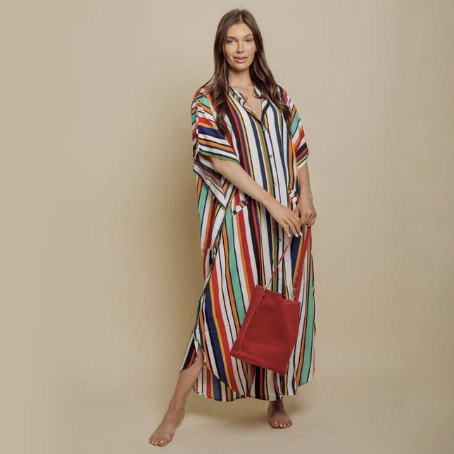 Wide Dress -Stripes by ClaudiaG Collection