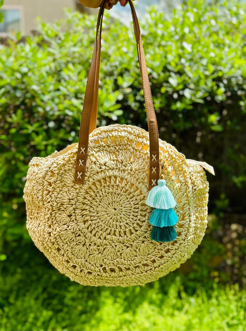 Spring Isla Beach Bag by ClaudiaG Collection