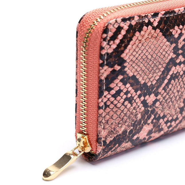 Python Print Zipper Wallet by ClaudiaG Collection