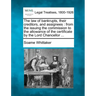 The Law of Bankrupts, Their Creditors, and Assignees: From the Issuing the Commission to the Allowance of the Certificate by the Lord Chancellor ...
