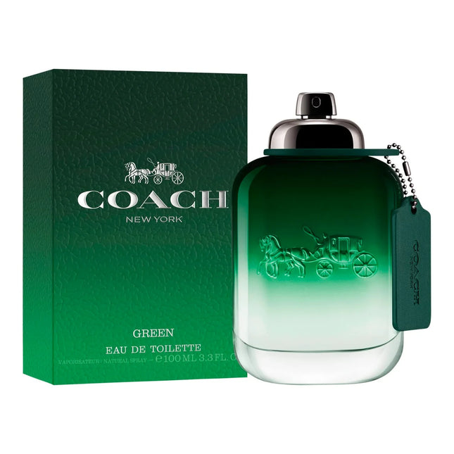 Coach Green 3.4 oz EDT for men by LaBellePerfumes