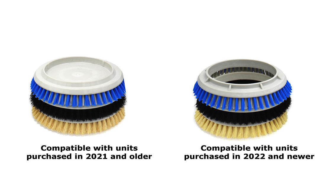 New Set of Brushes for the 13" Prolux Core (Only compatible with units purchased in 2021 and older) by Prolux Cleaners