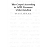 The Gospel According to ANE Covenant Understanding