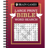 Brain Games - Large Print Bible Word Search (Red)