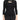 Joan Vass NY Crew Neck 3/4 Sleeve Ribbed Pullover Cutout Chest Detail Knit Top by Curated Brands