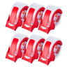 Clear Packing Tape 6 Rolls 65 Yards Clear Shipping Tape with Dispenser 2.7 Mil