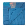 Camping Blanket 75" x 52" Wearable Warm Stadium Blanket Outdoor Printed