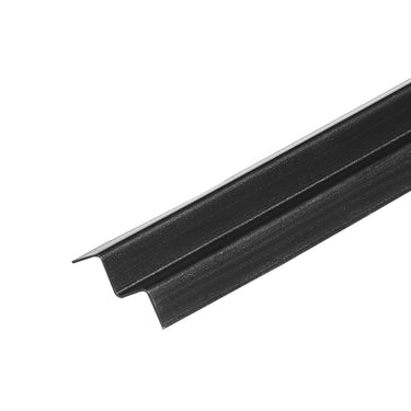 Chain Link Fence Privacy Slats Single-Wall for 6' High Fence Bottom Lock Black