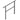 Outdoor Handrails for 2-3 Step Stairs Black Square Tube Easy Install for Senior