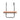 Balcony Hanging Table 25 x 24 in Outdoor Patio Railing Bar Table Adjusable