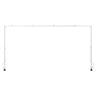 Over The Table Rod Stand with Clamps 28-98 in Length Adjustable Metal Party