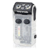 Rechargeable Keychain Flashlight Mini LED Flashlight with Clip & Magnetic Tail