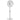 16" Industrial Pedestal Fan 3-Speed Oscillating Fan Height Adjustable Silver