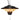 Hanging Patio Heater, 1500W Outdoor/Indoor Electric Space Infrared Heater, IP34 Protection Ceiling Heater with 23.6 inch Pull Cord & 20 inch Adjustable Chain, for Porch,Patio,Dining Room,Studio