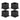 4 Pack 4x4 Post Base Brackets Wood Fence Post Anchor Inner Size 3.6x3.6 inch