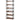Metal Bookshelf Rustic Bookshelf 6-Tier for Living room Bedroom & Office
