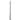 Cable Railing Post Level Deck Stair Post 36 x 0.98 x 1.97" Cable Handrail Post Stainless Steel Wire Drawing Deck Railing Pre-Drilled Pickets with Mounting Bracket Stair Railing Kit Silver