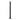 Cable Railing Post, 36x1x2 Inch Level Deck Stair Posts, 1-Pack Stainless Steel Cable Handrail Post, Pre-Drilled Pickets with Mounting Bracket Stair Railing Kit, Black, 1JZLGZXHS914LZA6X001V0