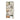 5 Tiers Wide Bookshelf 68" Wooden Freestanding Open Bookcase Shelf White