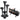 Train Horns Kit, 4 Trumpet Air Horn Kit, 150dB Train Horns for Pickup Trucks, 12V 120 psi Air Compressor 0.8 Gal/3 L Tank with Gauge for Any 12V Vehicle Car Truck Train Van Boat