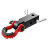 2" Trailer Shackle Hitch Receiver D-Ring Recovery for Truck Jeep 65900 lbs