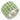 LOA658 - Rhodium Brass Ring with Top Grade Crystal in Apple Green color
