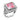 LOAS758 - Rhodium 925 Sterling Silver Ring with AAA Grade CZ in Rose