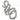 LOA1014 - Rhodium Brass Ring with AAA Grade CZ in Clear