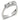 34418 - High-Polished 925 Sterling Silver Ring with AAA Grade CZ in Clear