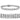 47304 - Rhodium Brass Bracelet with AAA Grade CZ in Clear