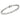 47302 - Rhodium Brass Bracelet with AAA Grade CZ in Clear