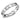 DA111 - High polished (no plating) Stainless Steel Ring with AAA Grade CZ in Clear