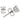 0W174 - Rhodium 925 Sterling Silver Earrings with AAA Grade CZ in Clear
