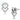 DA198 - High polished (no plating) Stainless Steel Earrings with AAA Grade CZ in Clear