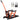 Steel Hydraulic Motorcycle Jack Stand, 1500 LBS ATV Scissor Lift Jack, 4.7"-15" Scissor Lift Jack Stand with 4 Wheels, Hydraulic Foot-Operated Hoist Stand for Motorcycle ATV UTV Powersports