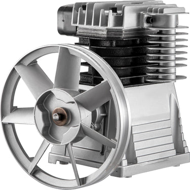 Air Compressor Pump, 3HP 11CFM, Industrial Compressor Head Pump Motor, 1300RPM High-speed Single Stage Twin Cylinder Aluminum Air Compressor Head Piston Style Splash Lubrication Pump