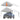 Carport Replacement Canopy Cover 10 x 20 ft, Garage Top Tent Shelter Tarp Heavy-Duty Waterproof & UV Protected, Easy Installation with Ball Bungees,White (Only Top Cover, Frame Not Include)