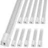 10 Pack LED Shop Light, 4 FT, 40W Linkable Shop Light Fixture, 5000 LM Ceiling Lights 59 in Power Cords with ON/OFF Switch 48 in Connector Cables, for Garage Warehouse Home Workkshop and Office