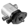 Hydraulic Log Splitter Pump, 22GPM, 2 Stage 4000PSI Wood Log Splitter Pump, 1-1/4'' Inlet 3/4'' NPT Outlet 3600 RPM Aluminum Hydraulic Gear Pump, for Small Engine Mounting Log Splitters Snowplow