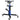 Transmission Jack, 33"-67" High Lift, 1100 lbs Hydraulic Telescoping Transmission Jack, 2-Stage Floor Jack Stand 1/2 Ton Capacity with Foot Pedal, 360° Swivel Wheel, Garage/Shop Lift Hoist