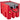 Portable Diesel Tank, 116 Gallon Capacity & 10 GPM Flow Rate, Diesel Fuel Tank with 12V Electric Transfer Pump and 13.1ft Rubber Hose, PE Diesel Transfer Tank for Easy Fuel Transportation, Red