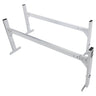 Van Roof Ladder Rack, 2 Bars Aluminum Alloy Roof Ladder Racks, 400 LBS Capacity Rain-Gutter Van Roof Rack, Adjustable Length 51.2" to 81.1", Van Ladder Rack for Van, Cargo, Trailer