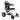 Electric Wheelchair for Adults Seniors, 300 lbs Weight Capacity, 17.7 in Width Lightweight Foldable Motorized Power Wheelchairs, UP to 12.5 Miles Range All Terrain Aluminum Alloy Chair