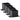 6x6 Post Base 4 Pcs, Inner Size 5.6"x5.6" Post Base Brackets, Heavy Duty Powder-Coated Post Anchor Matte Black Wood Post Brackets for Pavilion Deck Railing Support Deck Base Plate