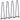 19" Hairpin Furniture Legs, Metal Home DIY Projects for Nightstand, Coffee Table, Desk, 500lbs Load Capacity with Rubber Floor Protectors, Metal Heavy Duty Sturdy Modern Table Legs, 4PCS Black