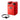 Marine Fuel Tank, 6.34 Gallon/24L, Portable Boat Fuel Gas Tank for Outboard Engine Boats, Plastic Outboard Marine Boat Fuel Tank with Hose, Easy to Carry for Yacht, Fishing Boat, Deck Boat, Red